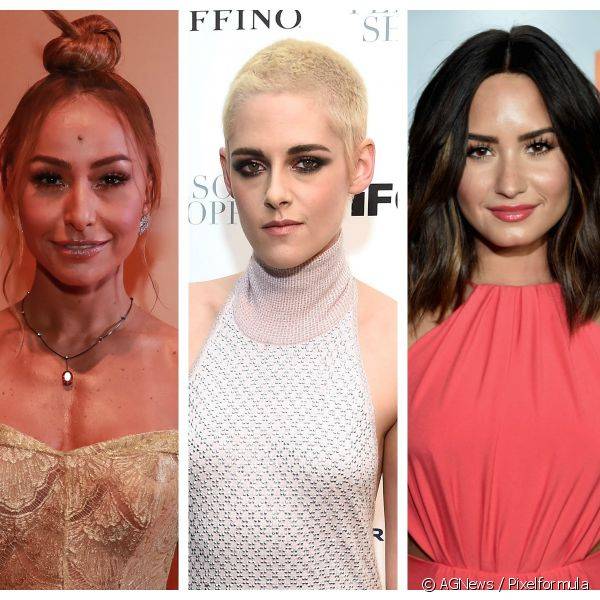 Veja o top 10 das melhores maquiagens e unhas de famosas como Sabrina Sato, Kristen Stewart e Demi Lovato! (Foto: Getty Images / AGNews)